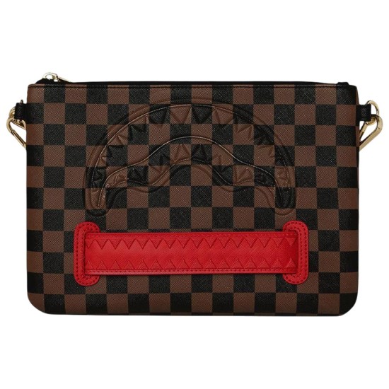 Sprayground Τσαντάκι ώμου Red Redemption Crossover Clutch